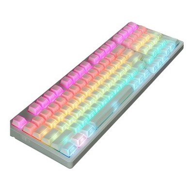 Elegant 136 Keys PBT PC Mechanical Keyboard Keycaps For Optimaled Typing