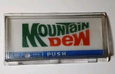 1970s Vintage Dixie Narco 304 Vending Machine Mountain Dew PUSH BUTTON Selection