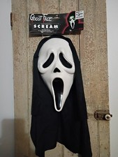 VINTAGE 1997 NWT GEN 2 FUN WORLD FU9206S Scream Movie Mask* Red Mark *Excellent 