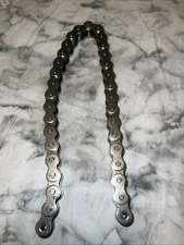 #40 SS Stainless Steel Roller Chain 17 Inch Total Length