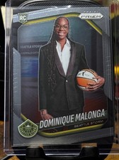 2025 Panini Prizm Dominique Malonga RC Rookie Variation