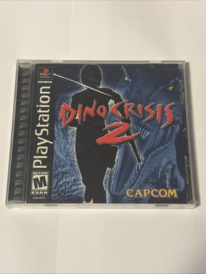 PlayStation PS1 Dino Crisis 2 Complete With Registration Card