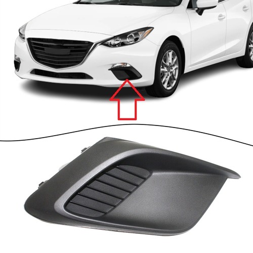 Fog Light Cover Cap High Quality Hot Sale Replacement For Mazda 3 GT 2014-2016 - Picture 8 of 12