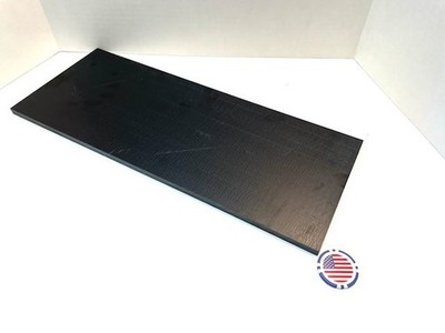 Ultem 1000 Black 3/8'' thick x 7'' wide x 18'' long