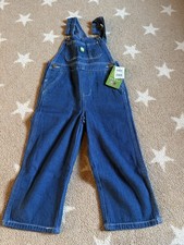 John Deere Denim Overall 4T Baby  Toddler Farm One-Piece Button Closure
