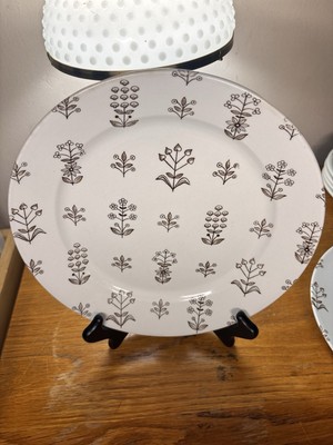 Arabia ''Tapestry'' Dinner Plates Set Of 2 - Finnish MCM Design - 10 