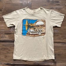 Vintage Galileo NASA Space Satellite Probe T-Shirt Size Medium Single Stitch 80s
