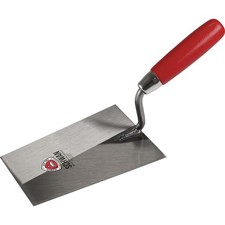 Tyrolean masonry trowel L.315mm w.125mm wood handle, S-neck hardened VA SWAN