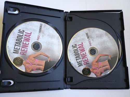 Metabolic Renewal: 4-Phase Workout Videos+Body-Sculpting Burnouts DVD New Sealed - Picture 2 of 4