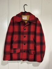 Vintage 1960s Men s Hunting Field Mackinaw Wool Jacket Large
