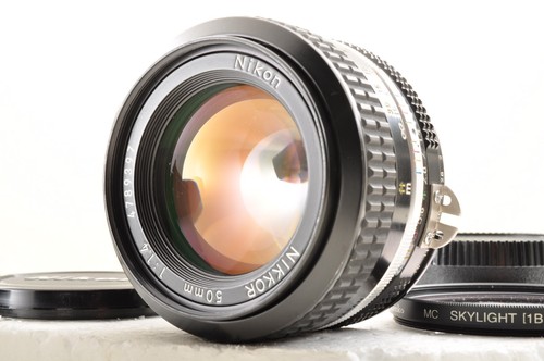 Nikon Ai Nikkor 50mm f/1.4 MF Prime Standard Lens Near Mint +5 From Japan #2787