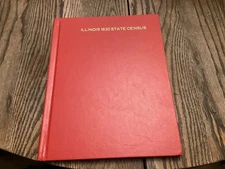 1830 Illinois State Census Index 1984 Printing Jackson Genealogy Family