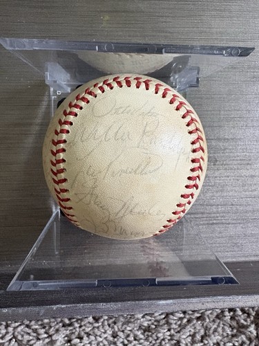 1976 Yankees Team Signed Official American League Baseball Dual PSA/DNA Graded. - Picture 9 of 9