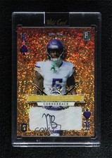 2023 5 Card Draw Stacked Deck Orange Sparkles Foil 4/5 Mekhi Blackmon Auto 3hd