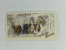 2019 Topps Allen & Ginter Mini Martha's Vineyard Sign Lost Languages #LL-3
