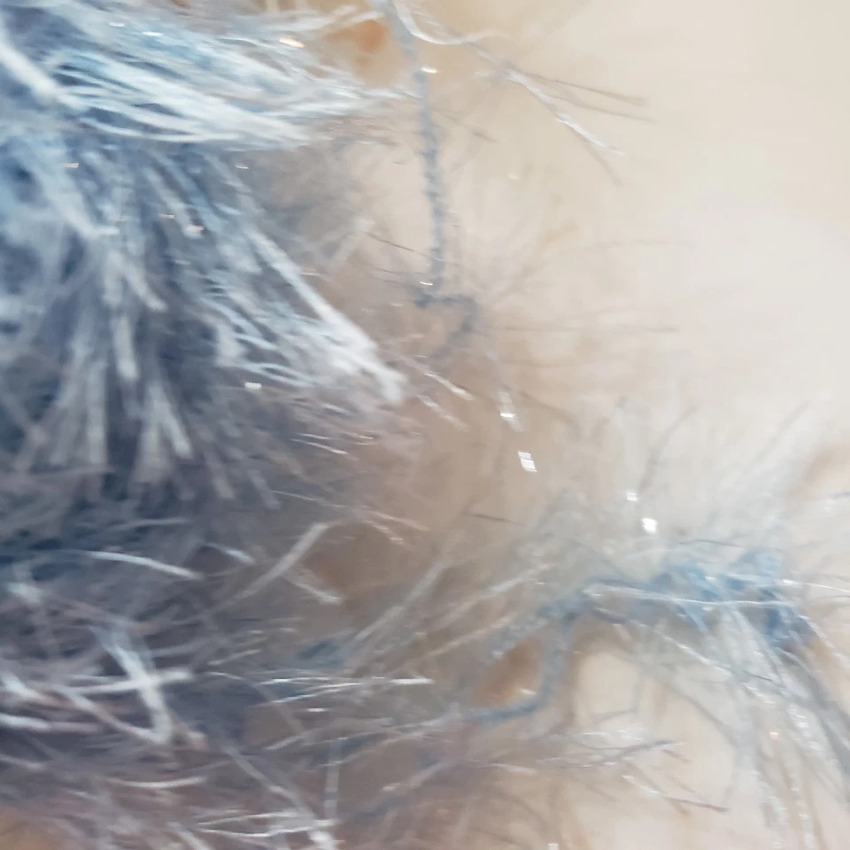 Moda Dea yarn ZING  - 1.76 oz each 80m/87yds - 1 Skein of Blue Ice - Image 3 of 4