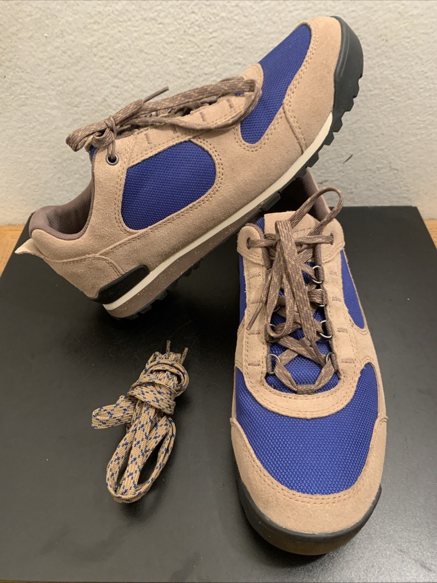 Danner Jag Low Hiking Shoes Burro Brown True Blue 37397 Suede