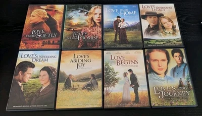 Love Comes Softly Original Series DVD Lot 8 Discs Janette Oakes Movies - Image 1 of 4