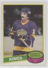 1980-81 O-Pee-Chee Charlie Simmer #240 0m8e