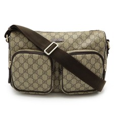 Gucci Gg Supreme Gg Plus Shoulder Bag Women Beige One Size