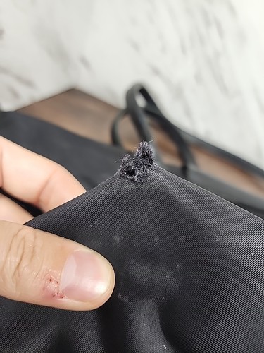 ☆LOOK☆ ~Longchamp Modele Depose Black Handbag 👜~ ☆USED☆ - Picture 12 of 16