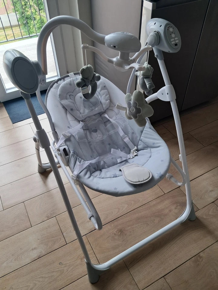 Foppapedretti Sdraietta Altalena Carillon, Dondolo Musicale con Melodie, per... - Immagine 3 di 4