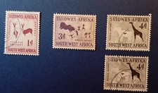 South West Africa Stamps 1954/60 Used