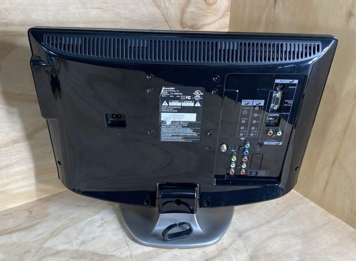 Sharp 19” LC-19SB15U 720p HDMI Compact LCD TV/TESTED/ No Remote | eBay