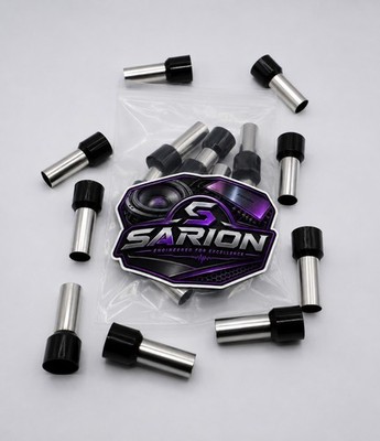 1/0 Gauge Wire Ferrules Fit AWG Wire Brands DS18,Prv Audio,Sky High Car Audio