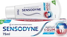 Sensodyne Sensitivity & Gum Toothpaste 75ml - Improves Gum Health 76.00 per litre