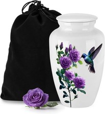 10 Inches Cremation Urns for Human Ashes Adult Male Female, Ceramic Keepsake Urn