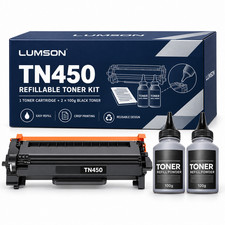 TN450 TN-450 TN-450 Toner Cartridge Refillable KIT For TN420 HL-2280DW MFC-7240