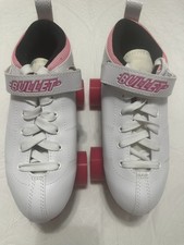 Chicago Bullet women  s Speed Roller Skate - White size 9