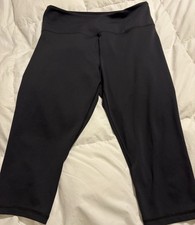 Zyia Active Black Light N Tight High Waist Leggings 12 Excellent Condition