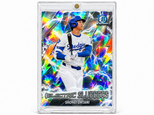 SHOHEI OHTANI LIGHTNING REFRACTOR CHROME SP Insert Topps 2026 Holo Dodgers