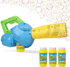 Outdoor Bubble Machine for Toddlers, Summer Play, Party Favor 2-4