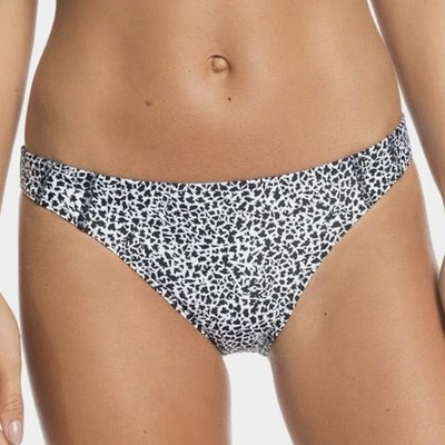 NWT Roxy Pop Surf Moderate Coverage Bikini Bottom Swimsuit Sz L
