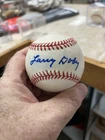 Larry Doby -1st Black Player In AL  -Signed *OFFICIAL AL BASEBALL* Beckett COA