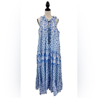 Calypso St Barth Empire Waist Maxi dress Size M Nwot