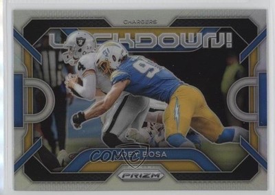 2023 Panini Prizm Lockdown Silver Prizm Joey Bosa #LD-12 13hf