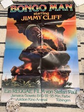 Bongo Man 1981 Jimmy Cliff Original German Movie Poster by Stefan Paul 32" x 23"
