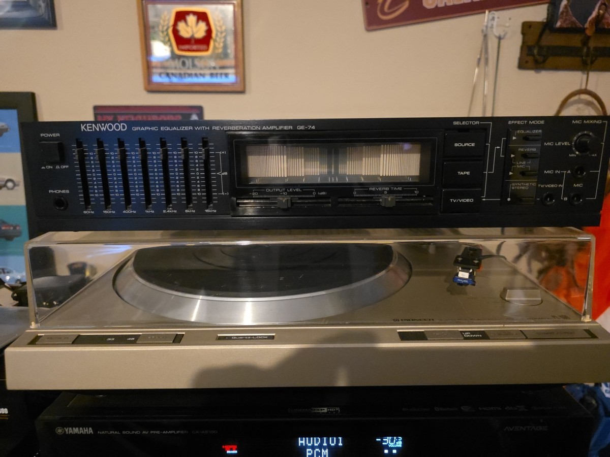 Kenwood GE-74 Graphic Equalizer With Reverberation Amplifier