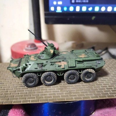3D Printed Homemade  1/72 Russian BTR80A Armored Vehicle Tank Model