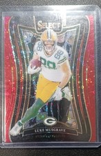 2024 Panini Select - Suite Level Luke Musgrave #361 Red Disco Prizm /49