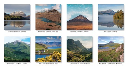 Scottish Mountains 2026 Kalender Wandplaner Organizer Weihnachten Neujahr Geschenk - Bild 4 von 4