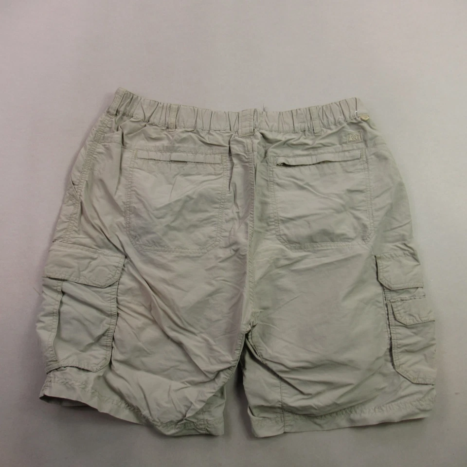 Pantalones Cortos REI Para Hombre XL Bolsillos Ligeros Exterior Informales Gris Carga Foto 4 de 4