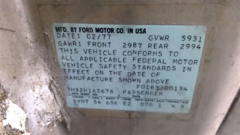 Air/Coil Spring Front Fits 74-79 COUGAR 1709914 - Image 4 of 4