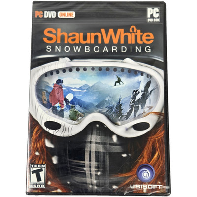 Shaun White Snowboarding (PC, 2008) BRAND NEW SEALED PC DVD_ROM Ubisoft