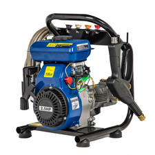 POLLOR Compact 2.5HP Petrol Pressure Washer  2465 PSI Jet Wash High Power