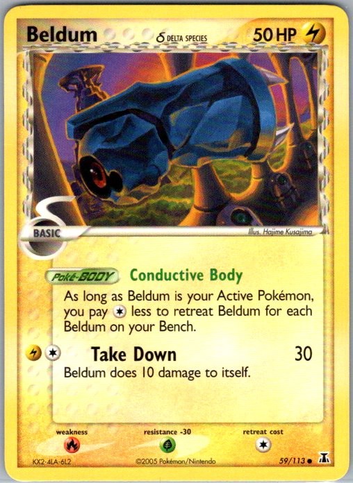 Beldum (Delta Species) 59/113 Common Delta Species NM